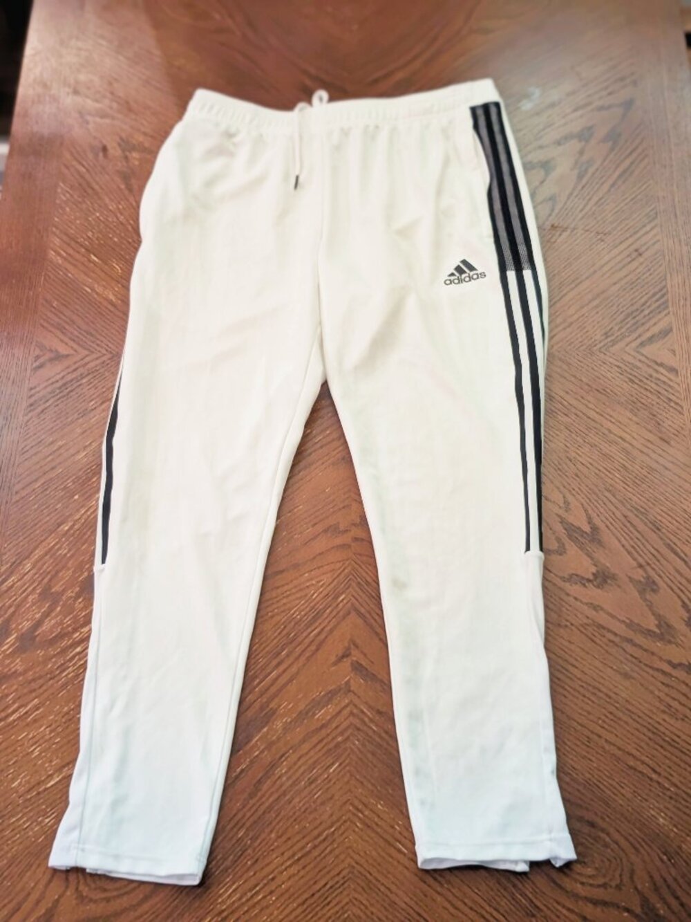Adidas Tiro 21 Men’s Size L arge Soccer Athletic Bottoms Jogger Track Pant #489